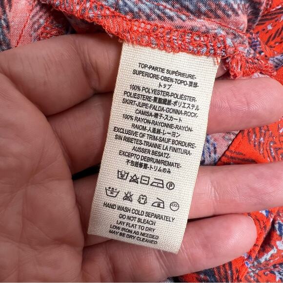 Free people Thousand Kisses Maxi Dress in Red Combo Sz M - Picture 6 of 9